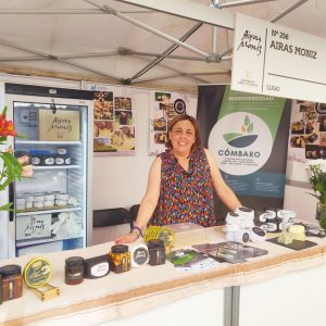 El proyecto Cómbaro, presente en la feria Fromago de Zamora junto a Airas Moniz